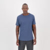 blue round neck t-shirt mens